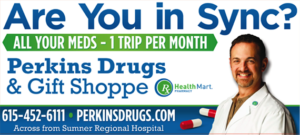 Perkins Drugs and Gift Shoppe - Are You in Sync?